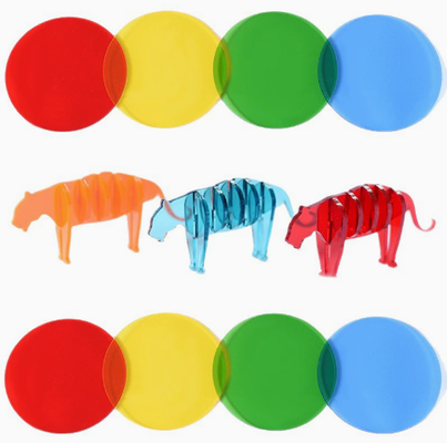 Folha Acrílica Colorida Personalizável com Boa Resistência Química e Alta Transmissão de Luz, Painel Acrílico Transparente Colorido para Quadro de Cardápio